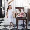 Button Front Dress, Wildflower Print - Dresses - 5