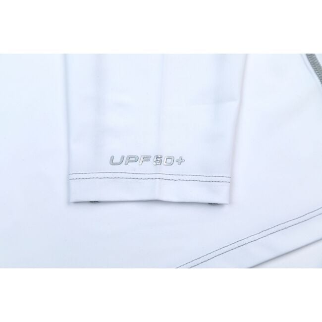 UPF 50+ Performance Shirt, Cool White - Rash Guards - 3