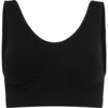 Women's Sleep Bra, Black - Bras - 1 - thumbnail