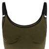 Women's Magnetic Bra, Dark Olive - Bras - 1 - thumbnail