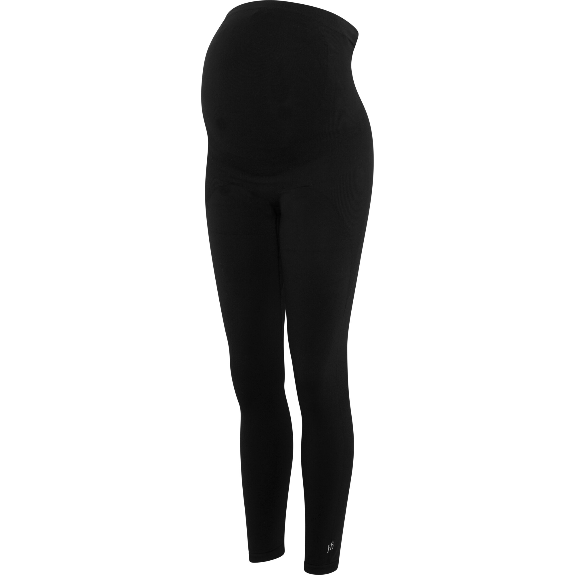 Women's Maternity Sports Leggings, Black - Leggings - 1