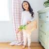 Crewneck Pajama Set, Pink Bows Print - Pajamas - 3