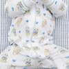 Classic Pajama Footie, Bunny Heart Print - Footie Pajamas - 4