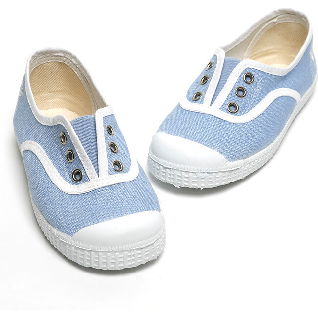 Jolly Canvas Slip On Sneaker, Blue - Slip Ons - 2