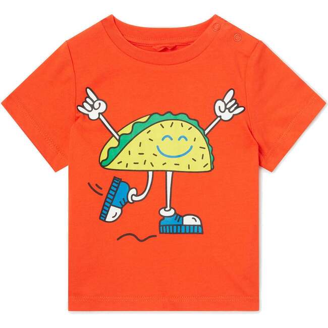 Taco Graphic T-Shirt, Red