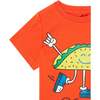 Taco Graphic T-Shirt, Red - Tees - 2