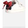 Kathe Minnie Mouse Bow Sneakers, White - Sneakers - 5