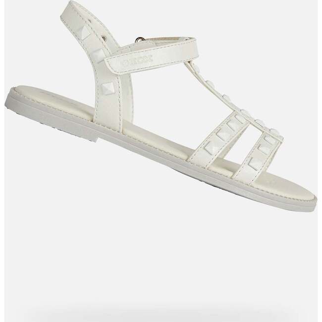 Karly Summer Sandals, White - Sandals - 3