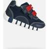 Iupidoo Velcro Sneakers, Navy - Sneakers - 3