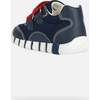 Iupidoo Velcro Sneakers, Navy - Sneakers - 4