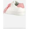 Coral DJRock Bow Sneakers, White - Sneakers - 4