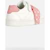 Coral DJRock Bow Sneakers, White - Sneakers - 5