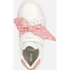 Coral DJRock Bow Sneakers, White - Sneakers - 6