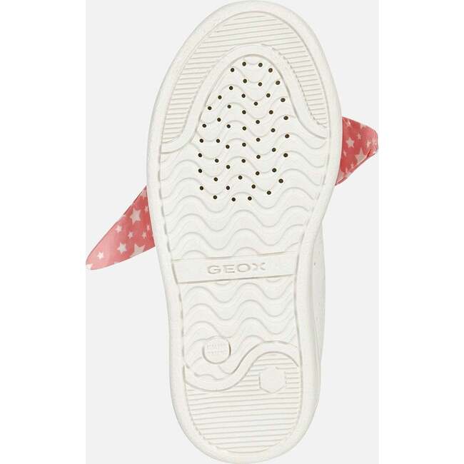 Coral DJRock Bow Sneakers, White - Sneakers - 7