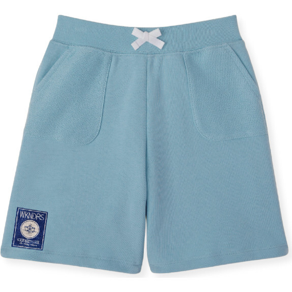 Brooklyn French Terry Shorts, Cameo Blue