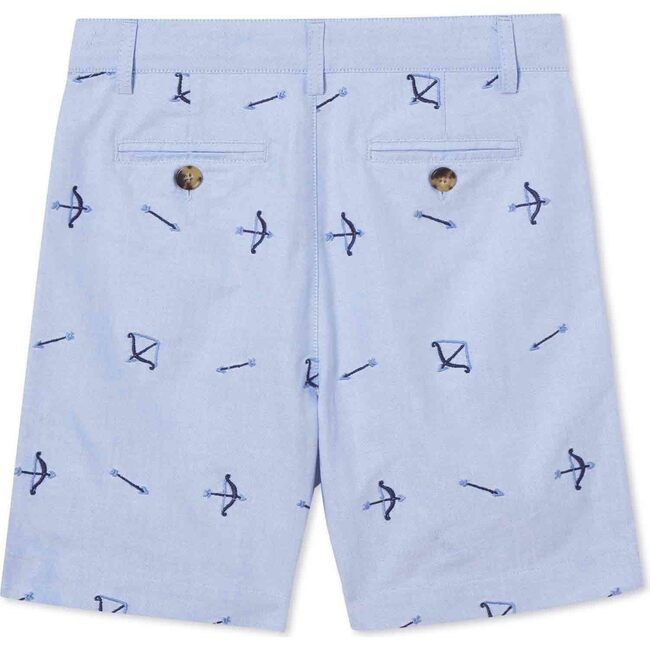 Hudson Short Bow and Arrow Embroidery, Blue - Shorts - 2