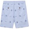 Hudson Short Bow and Arrow Embroidery, Blue - Shorts - 2