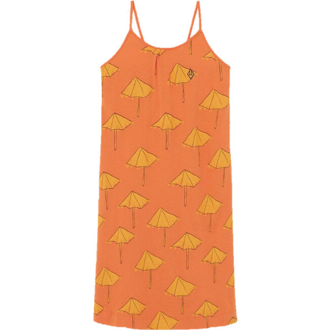 Umbrella Gazel Dress, Orange - Dresses - 1