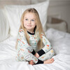 Science Lab Two-Piece Bamboo Pajamas, Grey - Pajamas - 2