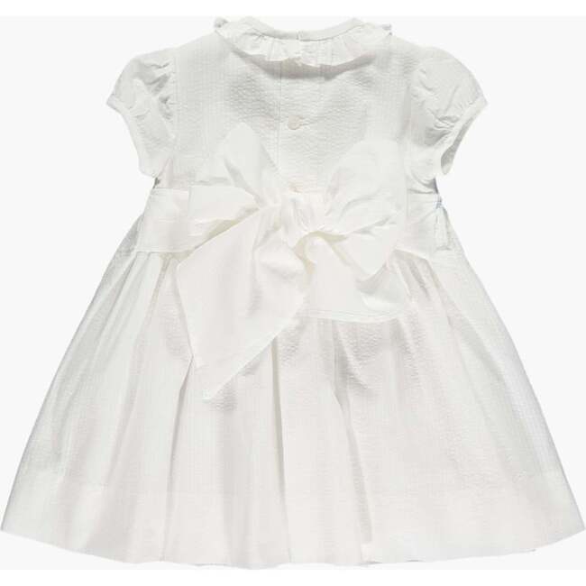 Moohren Hand-Smocked Dress, Blue - Dresses - 2
