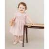 Moohren Hand-Smocked Dress, Mini Floral Pink - Dresses - 2