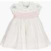 Moohren Hand-Smocked Dress, Pink - Dresses - 3