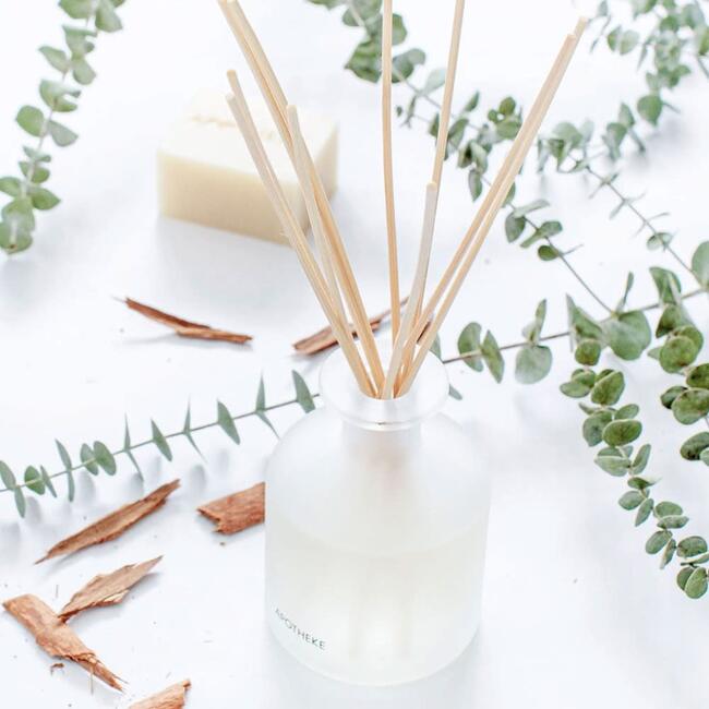 White Vetiver Reed Diffuser, Clear - Diffusers - 2