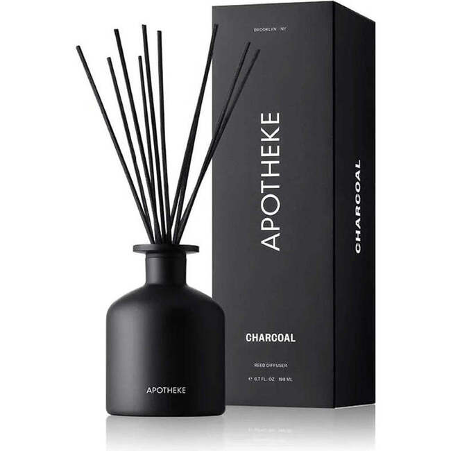 Charcoal Reed Diffuser, Black