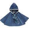 Velvet Cape,  Blue - Coats - 1 - thumbnail