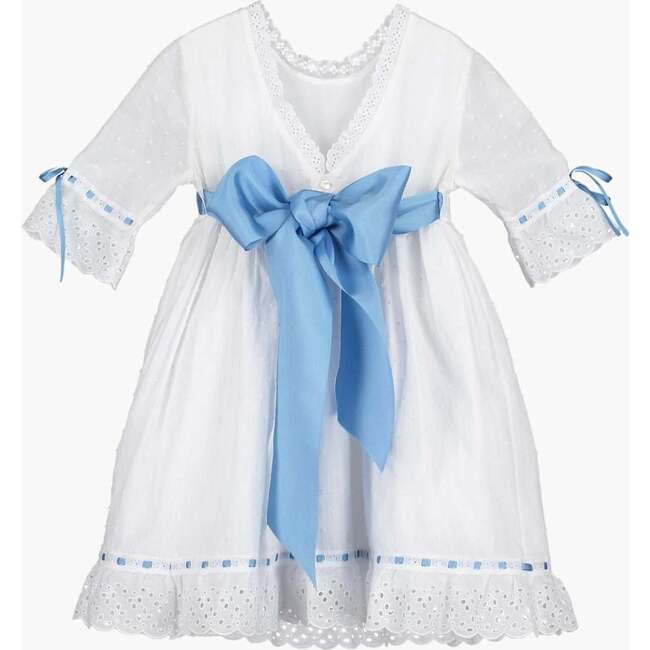 Riley Dress, Blue - Dresses - 4