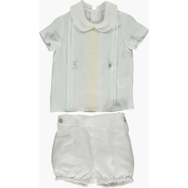 Nicholas Baby Set Off White - Rompers - 3