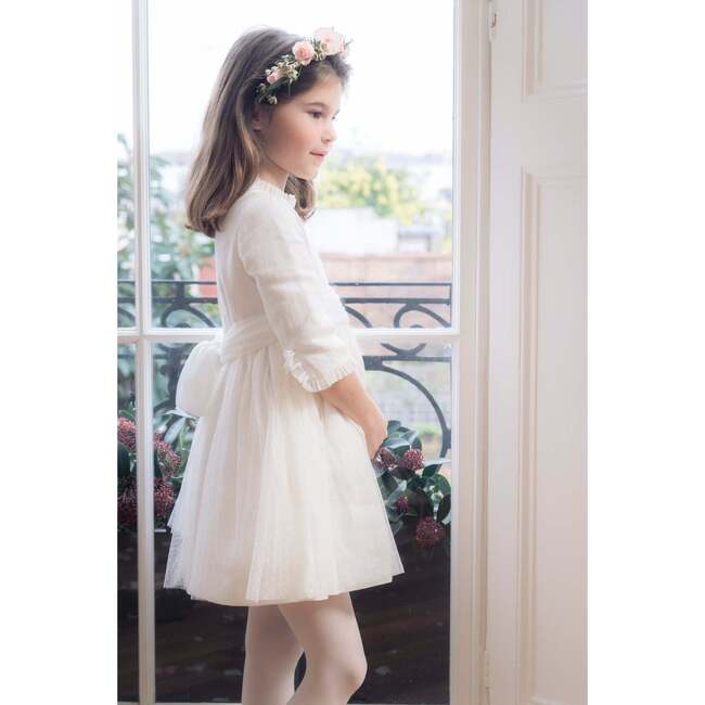 Octavie Dress, White - Dresses - 2