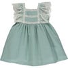 Lea Dress, Green - Dresses - 1 - thumbnail