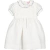 Emilie Dress, White - Dresses - 1 - thumbnail