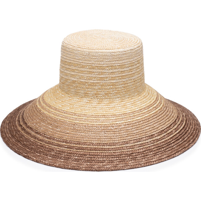 Women's Mirabel Straw Wide Brim Sunhat, Multi