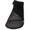Women's Trixie Roll-Up Packable Visor, Black - Hats - 3