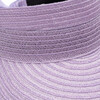 Women's Ricky Ombré Grosgrain Tie Visor, Lavender - Hats - 4