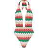 Women's Private Beach Backless One-Piece, Gelato - One Pieces - 1 - thumbnail