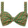 Women's Hayden Flattering Sweetheart Neckline Bikini Top, Geo - Two Pieces - 1 - thumbnail