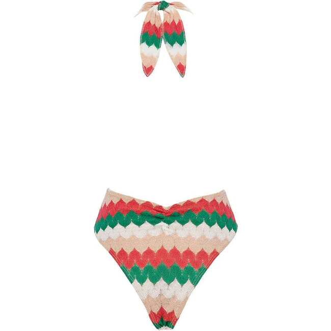 Women's Private Beach Backless One-Piece, Gelato - One Pieces - 3