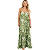 Women's Lizzie Sleeveless Floral Print Dress, Tropical Dreams - Dresses - 1 - thumbnail