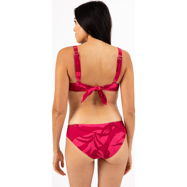 Women's Jessa Floral Print Bottom, Crimson Palms - Two Pieces - 2