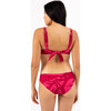 Women's Jessa Floral Print Bottom, Crimson Palms - Two Pieces - 2