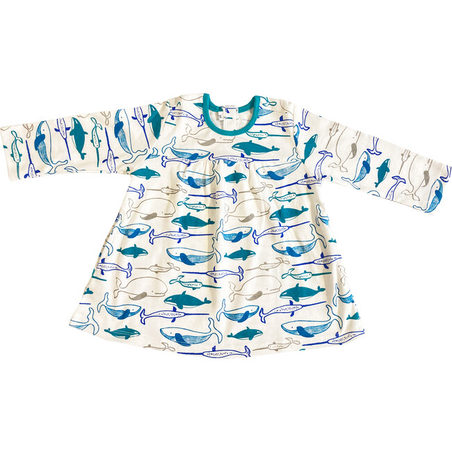 Baby Whale Dress, Jade