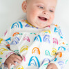 Baby Rainbow Dress, Celery - Dresses - 2