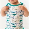 Whale Onesie, Jade - Onesies - 2