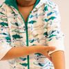 Whale Hoody, Jade - Sweatshirts - 2 - thumbnail
