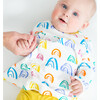 Baby Rainbow Dress, Celery - Dresses - 3