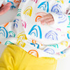Baby Rainbow Dress, Celery - Dresses - 4