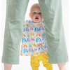 Baby Rainbow Dress, Celery - Dresses - 6